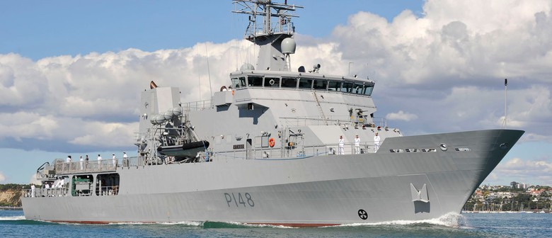 Navy Warship, HMNZS OTAGO, Open to the Public